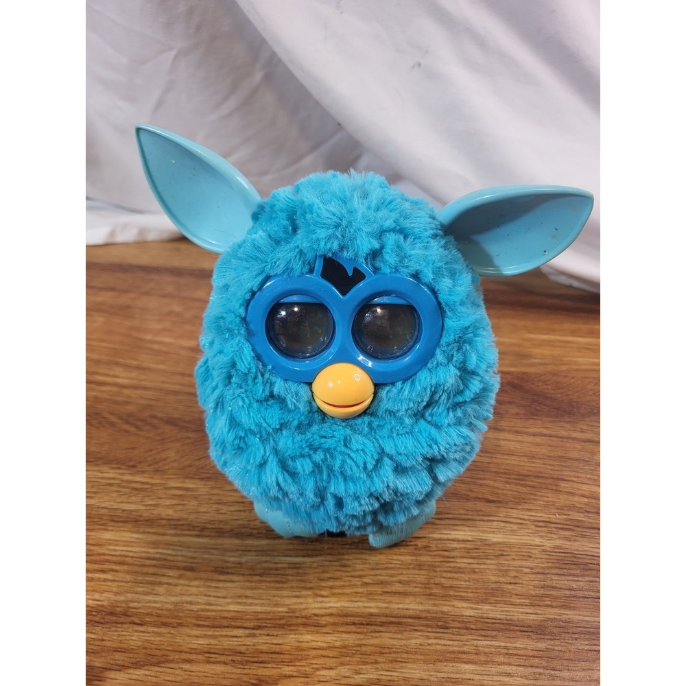 Furby 2012 Teal Turquoise Blue Interactive Electronic Toy Hasbro